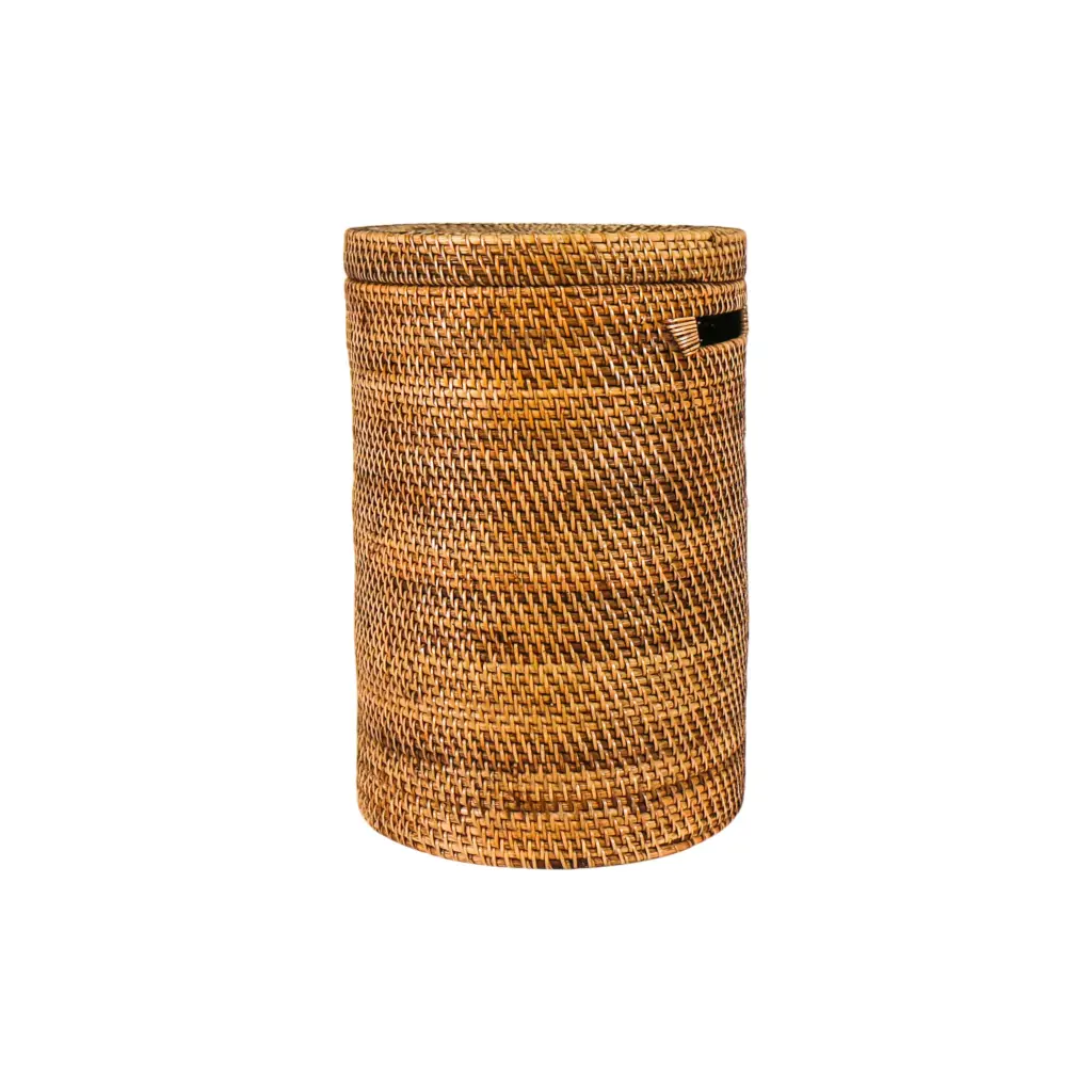 Panier à linge avec couvercle - Medium - 50 x 34 x 34 cm