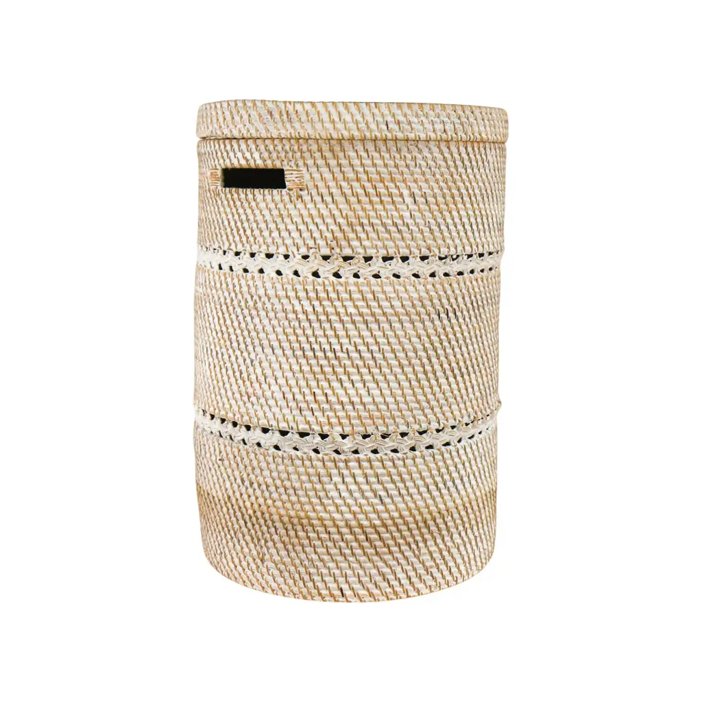 Panier à linge avec couvercle - Large - 60 x 40 x 40 cm