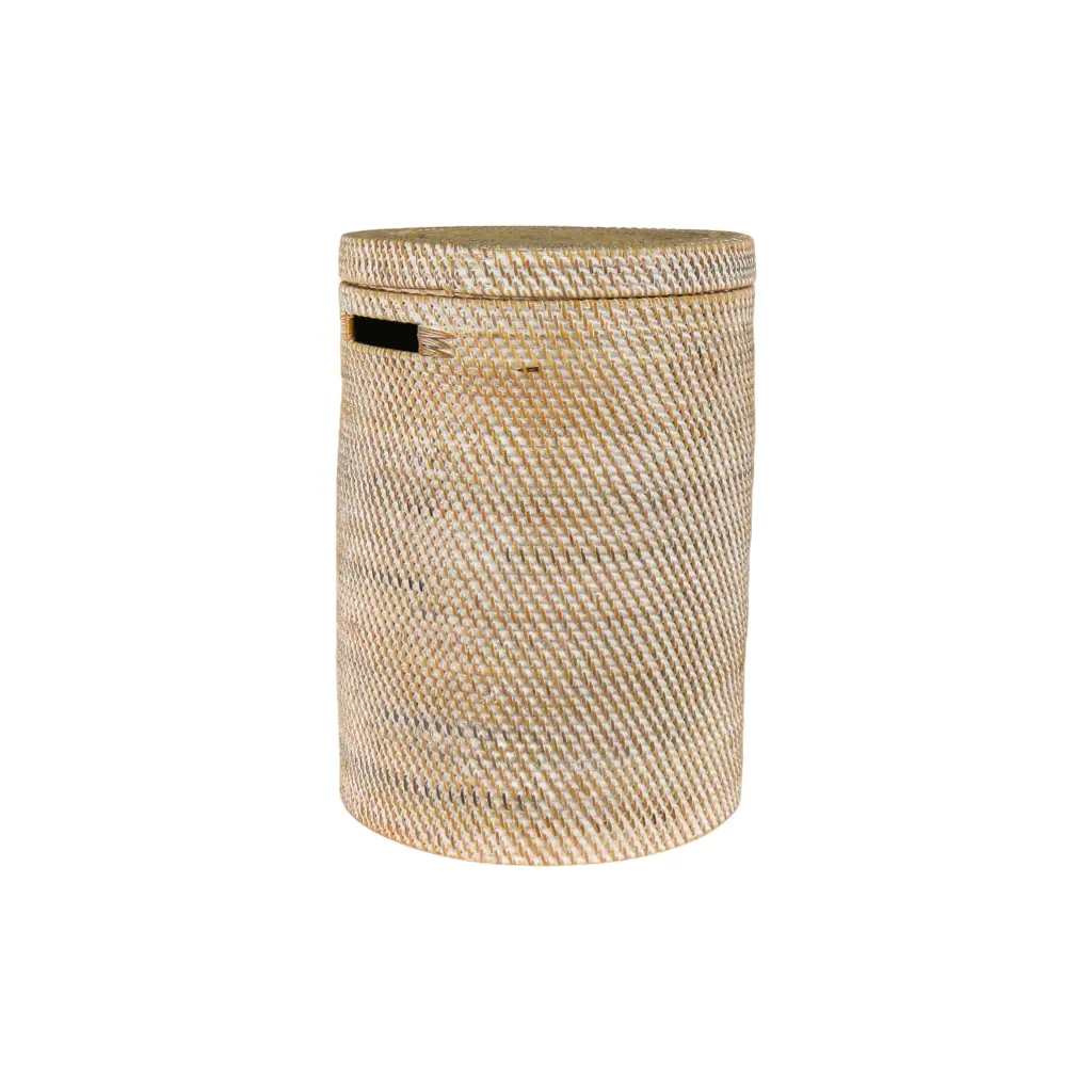 Panier à linge avec couvercle - Medium - 50 x 34 x 34 cm