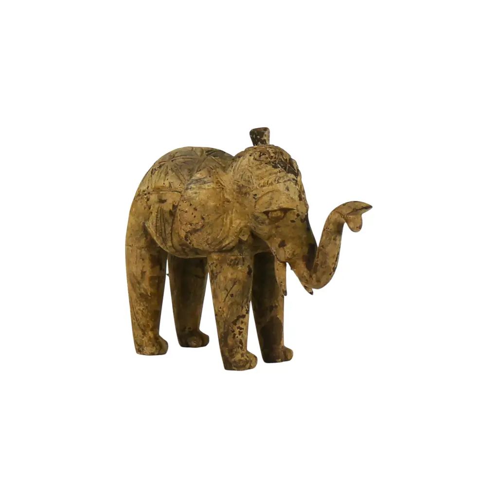 Élephant Sculpté - 31 x 15 x 35 cm