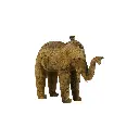 Élephant Sculpté - 31 x 15 x 35 cm