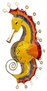 Hippocampe - 37 x 15 x 21 cm