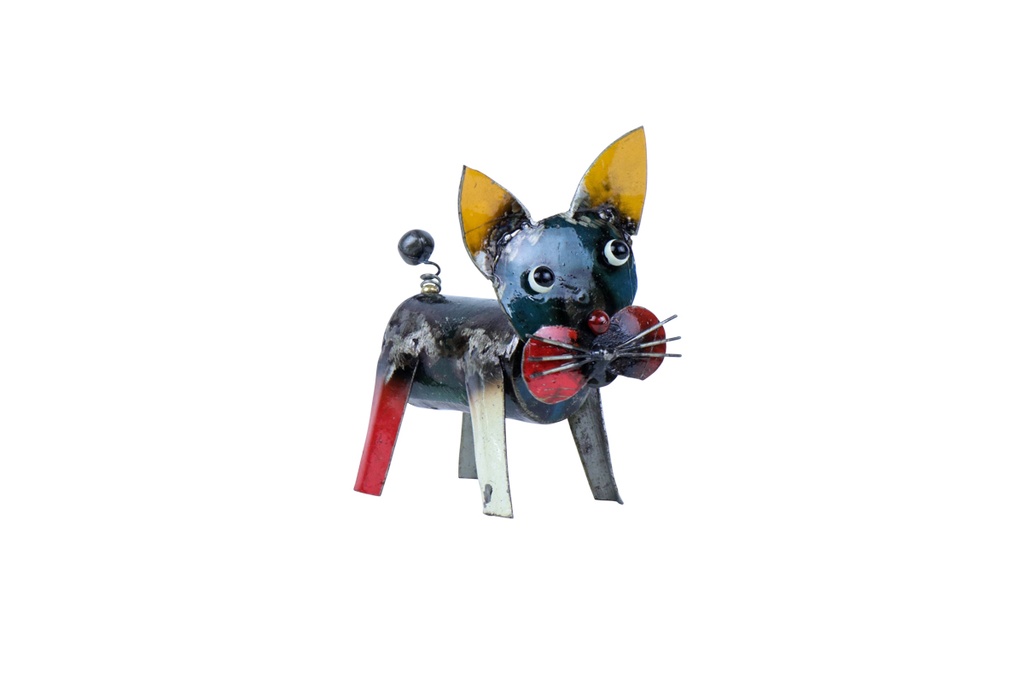 Chat - Mix Couleur - 11 x 10 x 7 cm