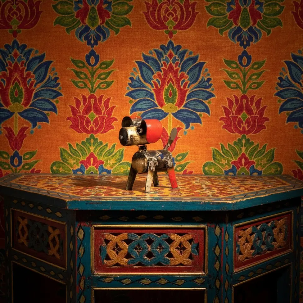 Chien - Mix Couleur - 14 x 12 x 8 cm