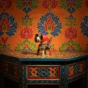 Chien - Mix Couleur - 14 x 12 x 8 cm