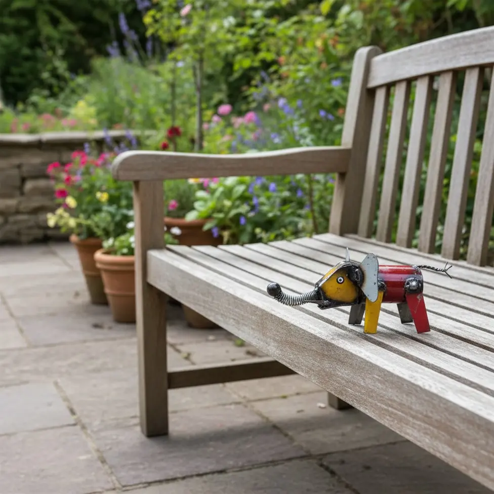 Eléphant - Mix Couleur - 9 x 17 x 8 cm