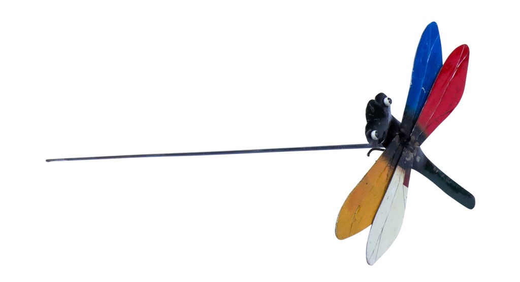 Libellule Pique de Jardin - Mix Couleur - 80 x 22 x 17 cm
