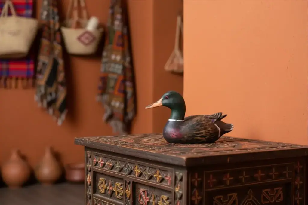 Canard - Mâle - Mix Couleur - 16 x 29 x 12 cm