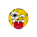 Emoji - 😜 - Visage qui tire la langue et fait un clin d'œil - 16 x 15 x 3 cm