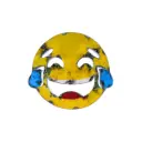 Emoji - 😂 - Visage riant aux larmes - 15 x 16 x 3 cm