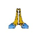 Emoji - 🙏 - Mains en prière - 15 x 15 x 3 cm