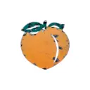 Emoji - 🍑 - Pêche - 15 x 15 x 3 cm
