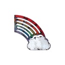 Emoji - 🌈 - Arc-en-ciel - 15 x 15 x 3 cm