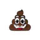 Emoji - 💩 - Tas de crotte - 14,5 x 15 x 3 cm