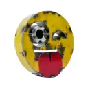 Emoji - 😜 - Visage qui tire la langue et fait un clin d'œil - 30 x 28 x 4 cm