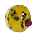 Emoji - 😘 - Visage envoyant un bisou - 28 x 31 x 4 cm