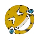 Emoji - 🤣 - Se rouler par terre de rire - 28 x 32 x 4 cm