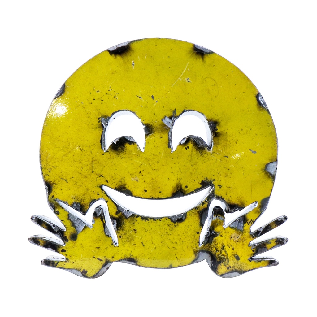 Emoji - 🤗 - Visage qui fait un câlin - 30 x 30,5 x 4 cm