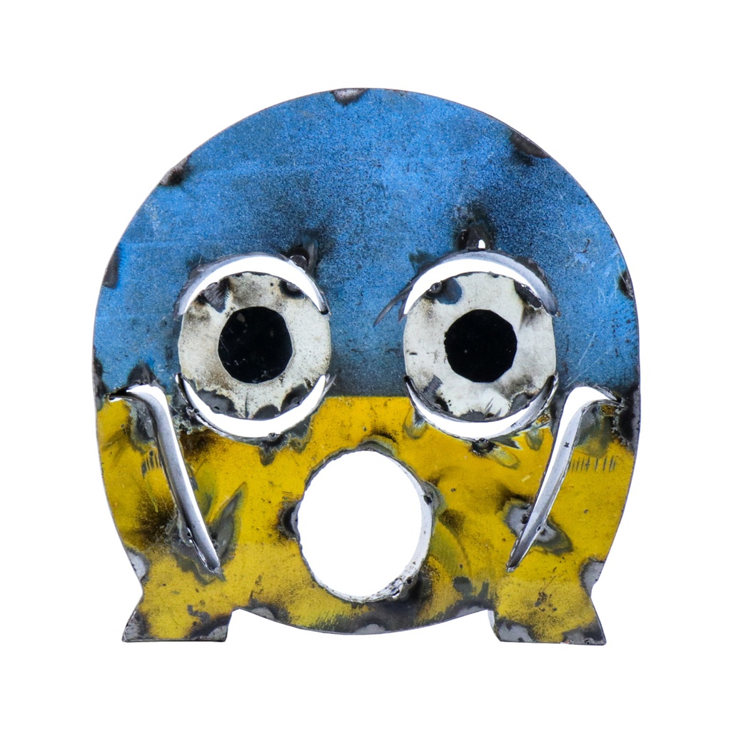 Emoji - 😱 - Visage qui hurle de peur - 28 x 28 x 4 cm