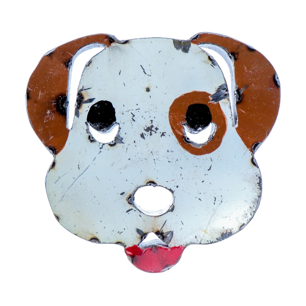 Emoji - 🐶 - Tête de chien - 28,5 x 30 x 4 cm