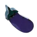 Emoji - 🍆 - Aubergine - 37 x 14,5 x 4 cm