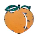 Emoji - 🍑 - Pêche - 28 x 28 x 4 cm