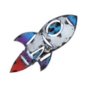 Emoji - Fusée - 30 cm
