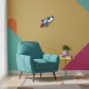 Emoji - 🚀 - Fusée - 39 x 21 x 4 cm