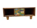 Meuble TV - 1 tiroir, 2 rangements - 120 x 45 x 60 cm