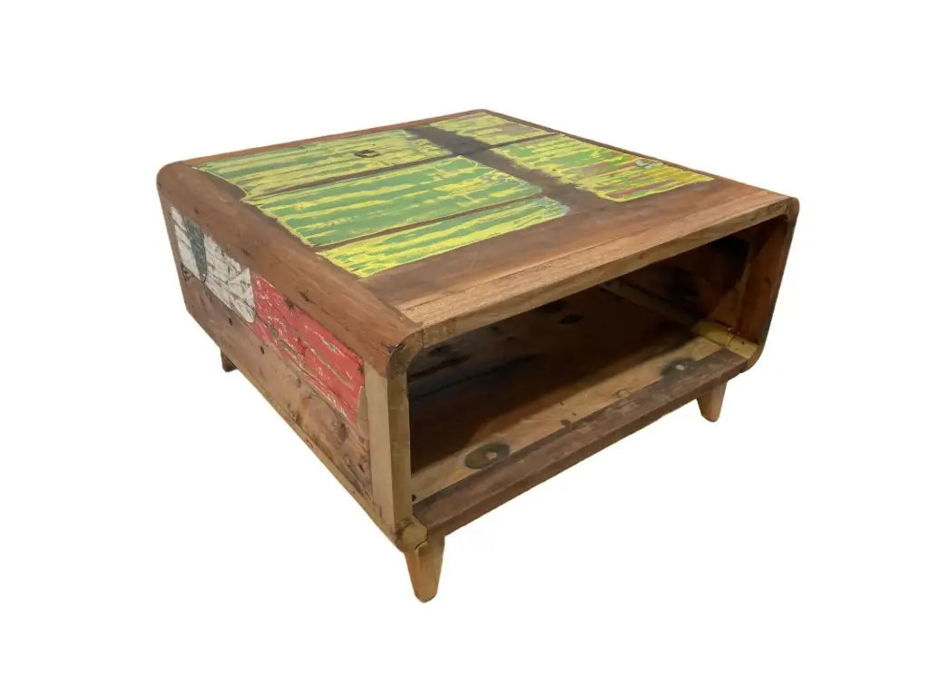 Table Basse - Carrée - 80 x 45 x 80 cm