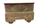 Coffre Ancien sur Roulette - 135 x 96 x 55 cm