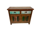 Petit Buffet - 2 tiroirs, 2 portes - 80 x 100 x 40 cm