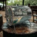 Barbecue Upcycling - 32 x 38 x 26 cm