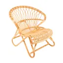 Fauteuil en Rotin - Natural - 75 x 75 x 70 cm