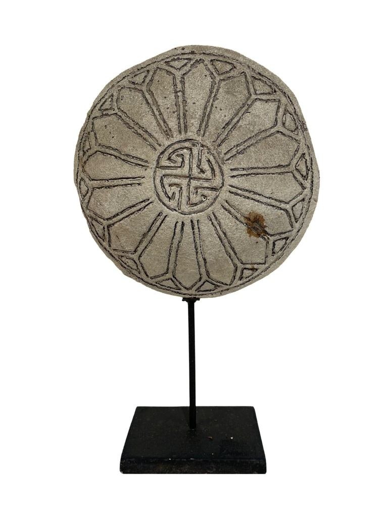 Sculpture Signe sur Socle - 43 x 25 x 10 cm