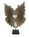 Ailes Sculptées sur Socle - 60 x 40 x 12 cm