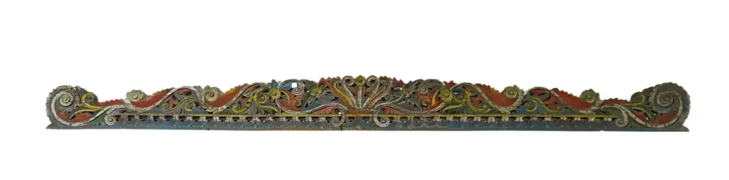 Element de Maison Ancien Sculpté - 19 x 230 x 2 cm