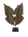 Sculpture Ailes sur Socle - 61 x 12 x 14 cm