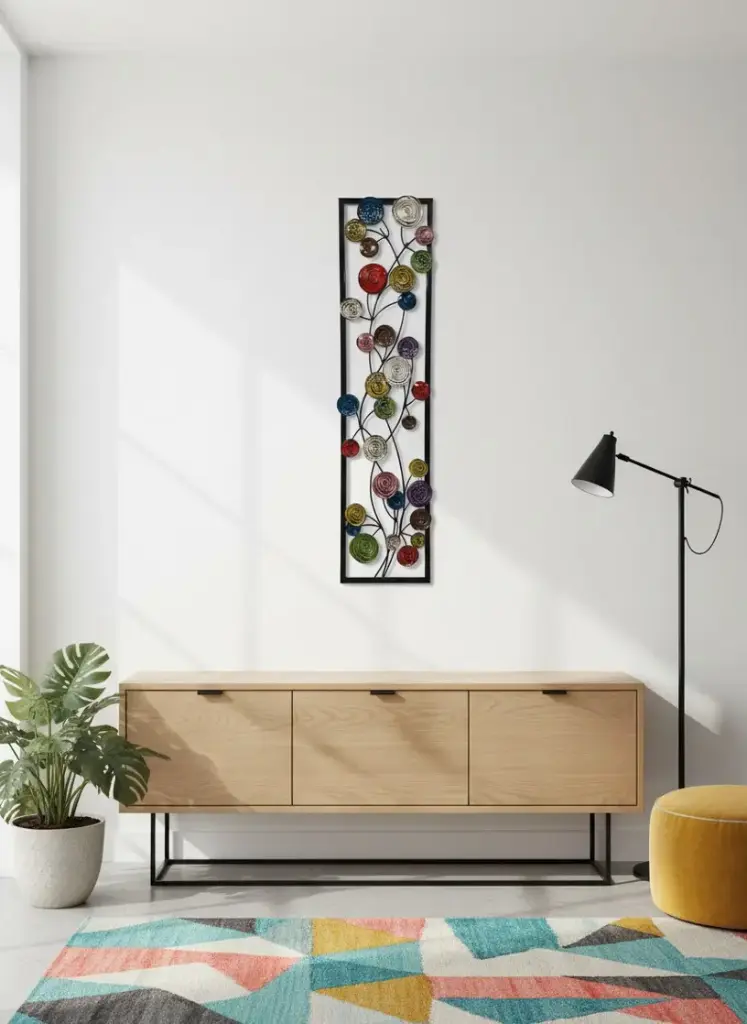 Décoration Murale 'Pimp Lollipop' - Mix Couleur - 100 x 25 x 4 cm