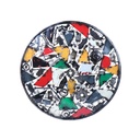 Décoration Murale 'Pimp Artcycle Up' - Mix Couleur - 58 x 58 x 6 cm