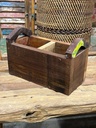 Petit Rack Rangement Upcycling - 17 x 25 x 12 cm