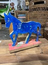 Cheval Bleu - 22 x 9 x 24 cm