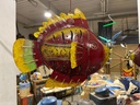 Poisson - Photophore - 28 x 32 x 8 cm