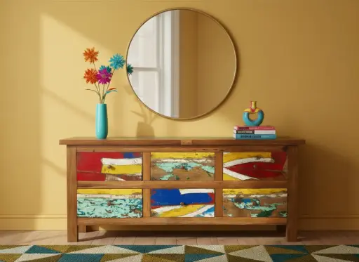 [2026-03-24-0033-A] Commode - 6 tiroirs - 65 x 150 x 45 cm