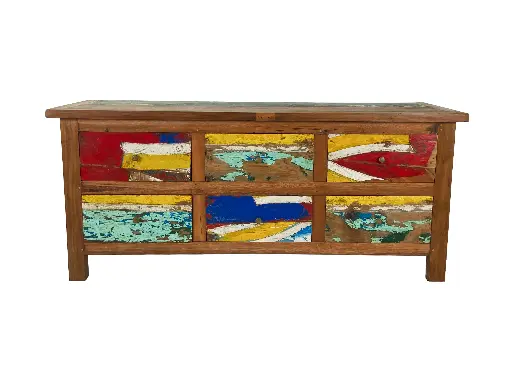 [2026-03-24-0033-A] Commode - 6 tiroirs - 65 x 150 x 45 cm