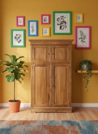 [2026-03-24-0062-A] Armoire - 4 portes - 195 x 124,5 x 60 cm