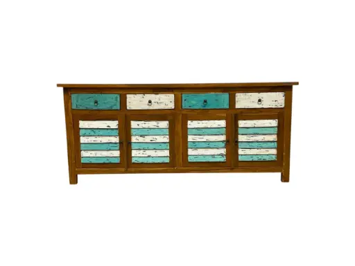 [2026-03-24-0075-A] Buffet - 4 portes, 4 tiroirs - 80 x 180 x 51 cm