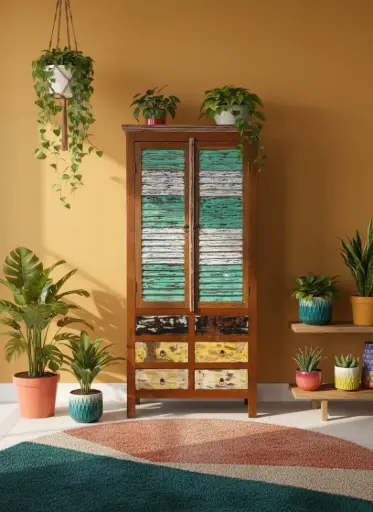 [2026-03-24-0078-A] Armoire - 2 portes, 6 tiroirs - 192 x 93 x 49 cm