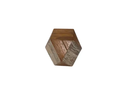[2026-03-24-0085-A] Tabouret géométrique - 44 x 34,5 x 35 cm