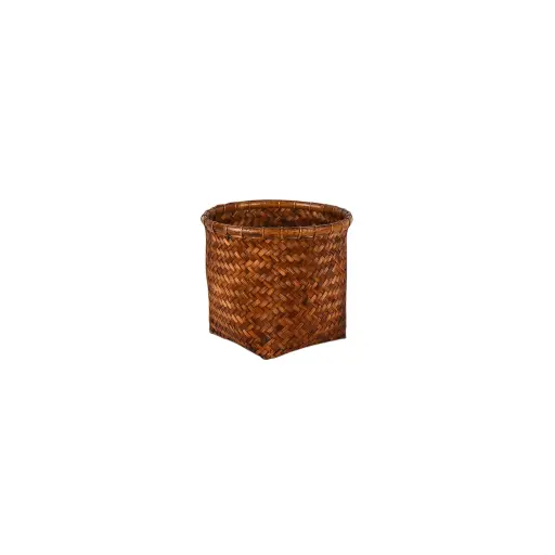 [2026-03-30-0004-A] Cache-pot tressé - M - 21 x 23,5 x 23,5 cm